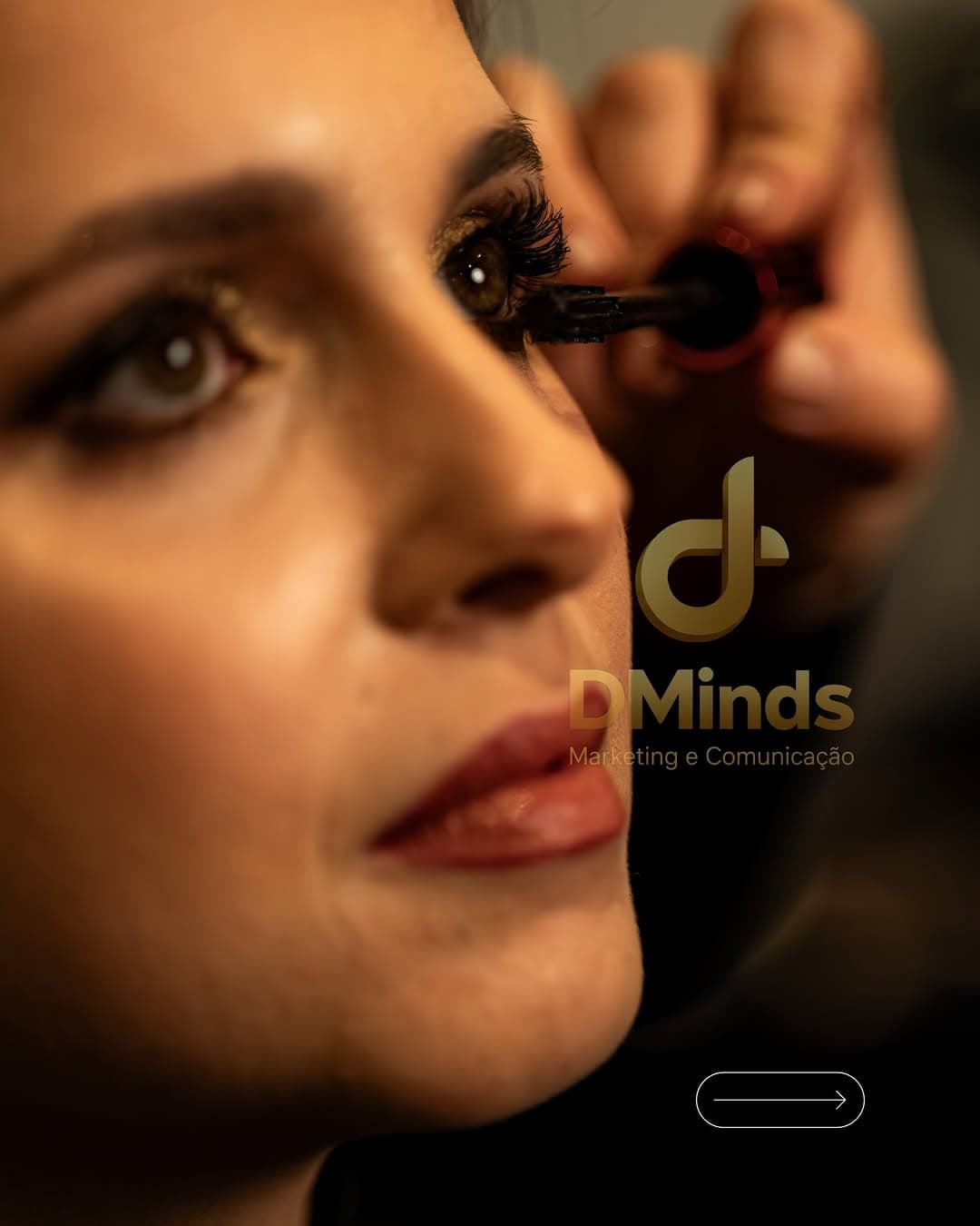 Photo by Digital Minds Agência de Marketing e Comunicação on April 17, 2026. May be a closeup of ‎one or more people, makeup, lipstick and ‎text that says '‎Marketi و Marke‎'‎‎.